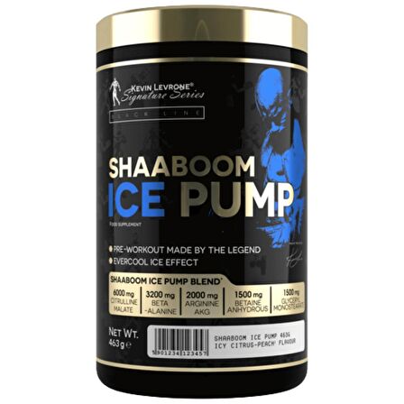 KEVİN LEVRONE LEVRONE SHAABOOM İCE PUMP PREWORKOUT 463 g