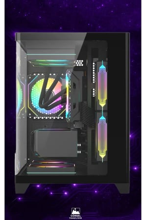 GA LEGEND-3 Gaming PC | RTX 5060 8GB + Ryzen 9 9900X | 16GB DDR5 RAM | 512GB SSD Hazır Sistem