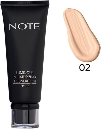 Cosmetics Luminous Moisturizing 02 Natural Beige Nemlendirici Etkili SPF 15 Kapatıcı Fondöten