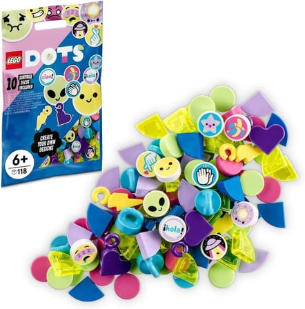® DOTS Ekstra DOTS – Seri 6 41946-6 Yaş ve Üzeri için Karolu Kendin Yap Oyuncak Yapım Seti (118 Parça)