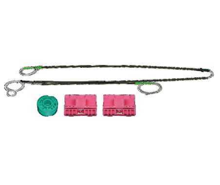 Kayoto Audi A6 1997-2004 Cam Kriko Teli Ön Sol Tamir Takımı KY25070T