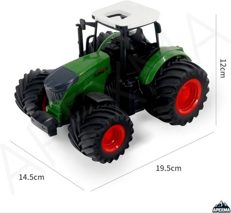 Oyuncak 2.4GHz Uzaktan Kumandalı 1:24 Ölçek Şarjlı Rc Traktör Forklift Aparatlı - Oyuncak Kepçe Traktör (Forklift Aparatlı)