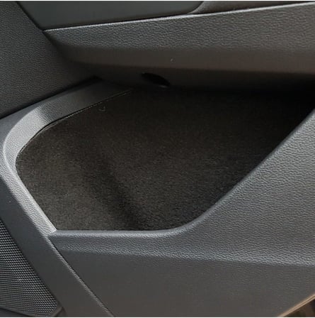 Volkswagen Polo MK6 İçin Uyumlu Konfor Seti̇ Eşya Saklama Cepleri İçin Hazır Kumaş Kaplama Ses Giderici İzolasyon Amaçlı Set (TORPİDO CD ÜNİTESİZ)