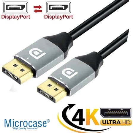 8K 240HZ Alüminyum Başlık Displayport To Displayport KABLO 5 Metre - AL5081