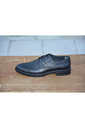 BerenniM675 Erkek Kışlık Kundura Hakiki Deri  Kauççuk Taban Bağlı