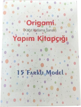 Origami Başlangıç Seti, Hayvan Desenli, 30 Adet, 15x15cm 8680422599357