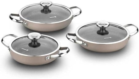 Zeta 6 Parça Bej Omlet Set