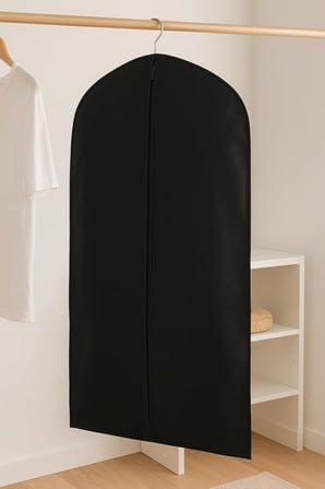5 Adet Takım Elbise Kılıfı Siyah Gamboç Suit Cover