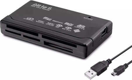 HT-09A Usb 2.0 Reader &amp; Writer – Sd-Microsd–Cf - Duo Kart Okuyucu