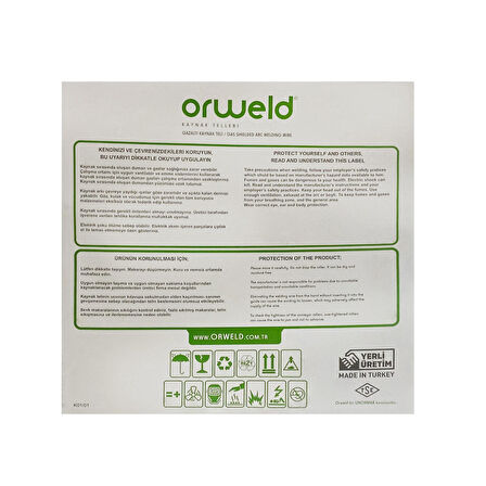 ORWELD GAZALTI KAYNAK TELİ 15 KG 1.0 MM