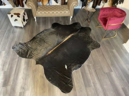 HAKİKİ DERİ DANA POSTU SİYAH 205 x 240 - 0101000015