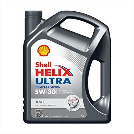 Shell Helix Ultra Professional 5W-30 AM-L 5 Litre Motor Yağı Üretim 2022