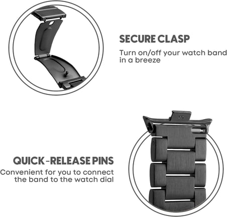 Bileklik XiaomiRedmi Watch 4 ile uyumlu, birinci sınıf paslanmaz çelik metal ayarlanabilir yedek kayış, kadın/erkek için