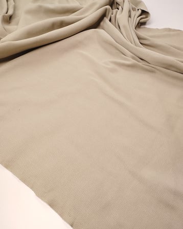 Açık Toprak Tonlu Yeşil Kaşkorse Ribana Kumaş Esnek Yumuşak Bodylik & Bluzluk 100x200cm