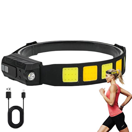 Sensörlü Cob XPG Led Kafa Lambası WT-066 TdrTR