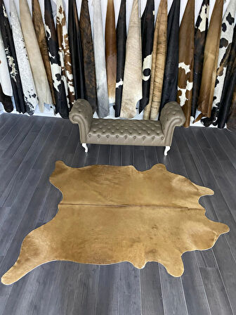 HAKİKİ DERİ DANA POSTU KAHVE 190 x 240 - 0201000012