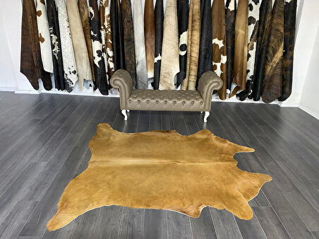 HAKİKİ DERİ DANA POSTU KAHVE 205 x 220 - 0201000013