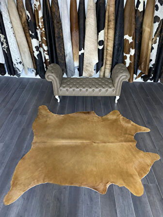 HAKİKİ DERİ DANA POSTU KAHVE 205 x 220 - 0201000013