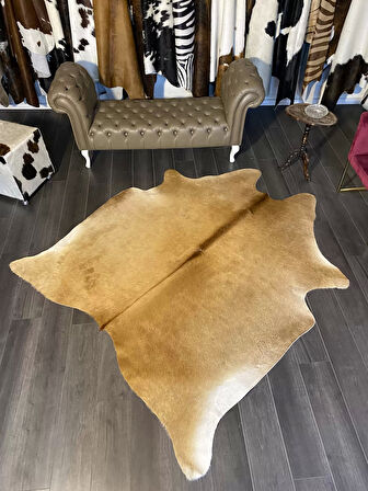 HAKİKİ DERİ DANA POSTU KAHVE 190 x 230 - 0201000040