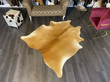 HAKİKİ DERİ DANA POSTU KAHVE 180 x 205 - 0201000045