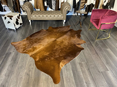 HAKİKİ DERİ DANA POSTU KAHVE 180 x 220 - 0201000056