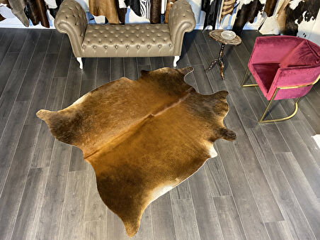 HAKİKİ DERİ DANA POSTU KAHVE 185 x 210 - 0201000070