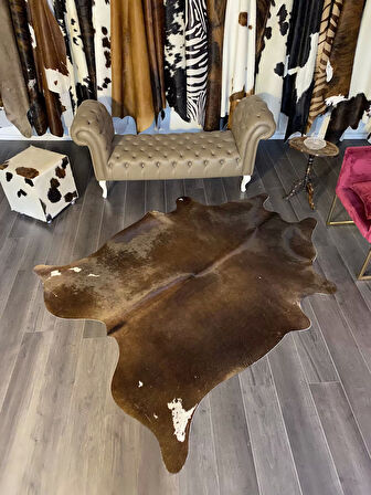 HAKİKİ DERİ DANA POSTU KAHVE 180 x 230 - 0201000074