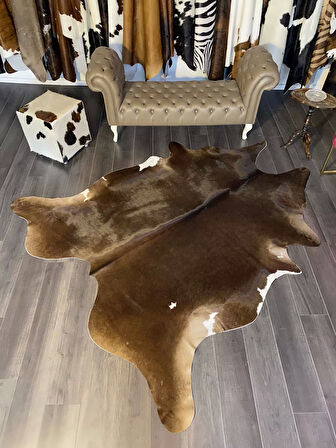 HAKİKİ DERİ DANA POSTU KAHVE 220 x 245 - 0201000083
