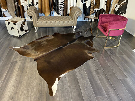 HAKİKİ DERİ DANA POSTU KAHVE 185 x 240 - 0201000102