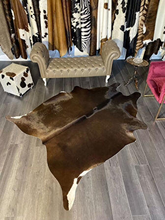 HAKİKİ DERİ DANA POSTU KAHVE 185 x 240 - 0201000102