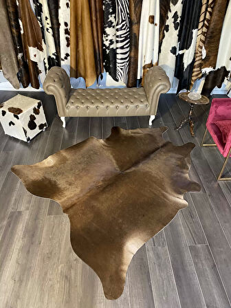 HAKİKİ DERİ DANA POSTU KAHVE 195 x 220 - 0201000104