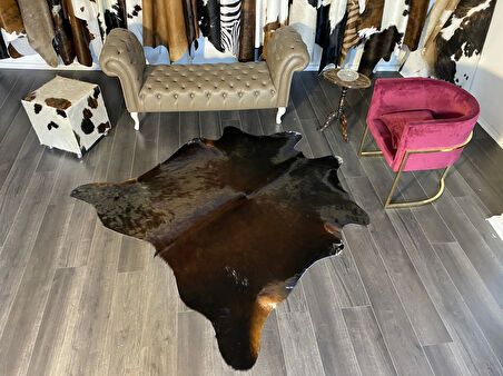 HAKİKİ DERİ DANA POSTU KAHVE 190 x 195 - 0201000116