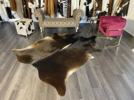 HAKİKİ DERİ DANA POSTU KAHVE 195 x 255 - 0201000118