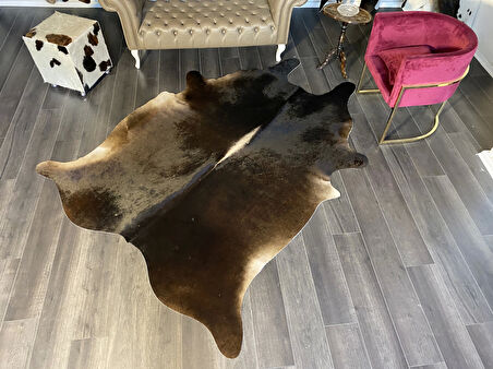 HAKİKİ DERİ DANA POSTU KAHVE 195 x 255 - 0201000118