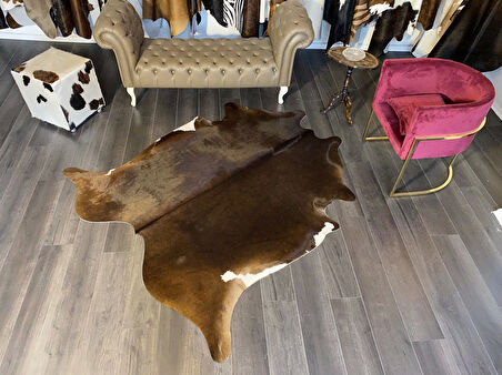 HAKİKİ DERİ DANA POSTU KAHVE 185 x 200 - 0201000148