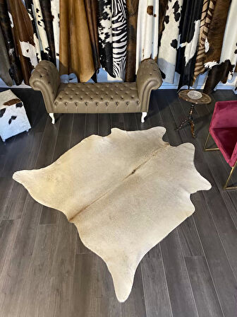 HAKİKİ DERİ DANA POSTU GRİ 185 x 205 - 0301000014