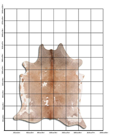 Hakiki Deri Dana Postu Minik Benek 180 x 210 cm - 66237