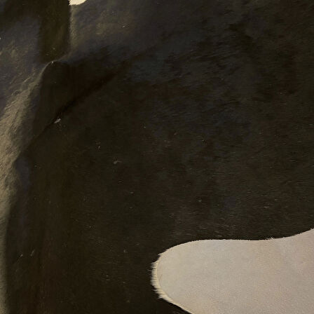 HAKİKİ DERİ DANA POSTU SİYAH - BEYAZ 195 x 230 - 0701000036