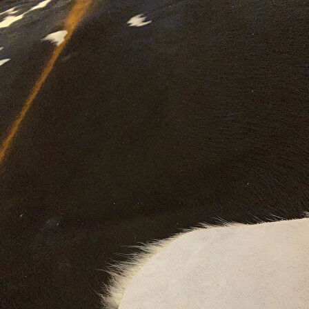 HAKİKİ DERİ DANA POSTU SİYAH - BEYAZ 175 x 210 - 0701000062