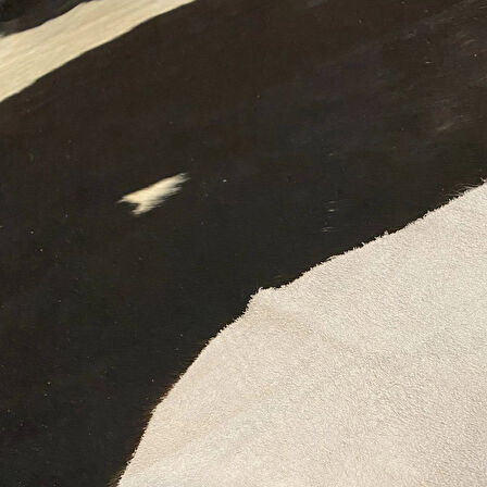 HAKİKİ DERİ DANA POSTU SİYAH - BEYAZ 205 x 250 - 0701000117