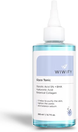 Arındırıcı Cilt Yenileyici Komedon Siyah Nokta Sivilce Karşıtı Tonik (glycolic Acid 5% Aha Bha) TONİK