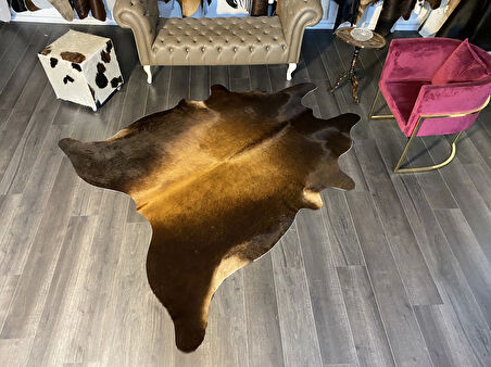 HAKİKİ DERİ DANA POSTU MIX KAHVE 200 x 235 - 1001000070