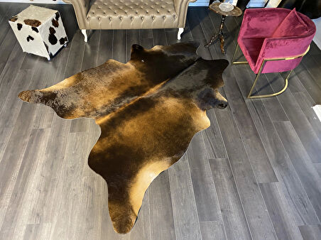 HAKİKİ DERİ DANA POSTU MIX KAHVE 200 x 245 - 1001000072