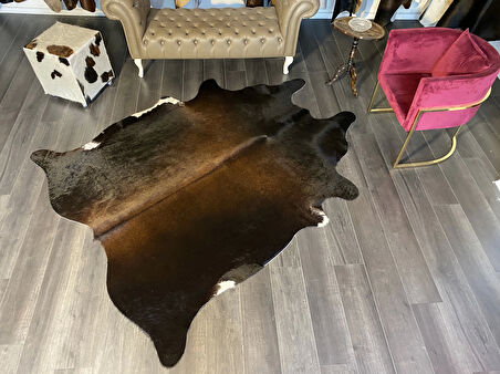 HAKİKİ DERİ DANA POSTU MIX KAHVE 195 x 235 - 1001000098