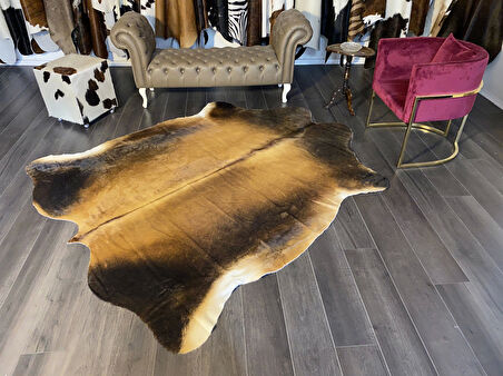 HAKİKİ DERİ DANA POSTU MIX KAHVE 205 x 235 - 1001000104