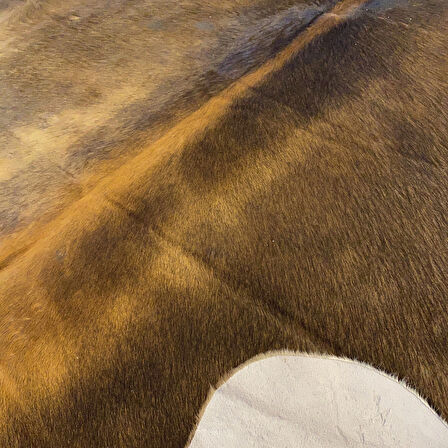 HAKİKİ DERİ DANA POSTU MIX KAHVE 190 x 220 - 1001000107