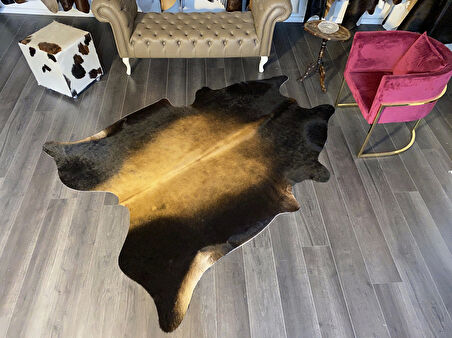 HAKİKİ DERİ DANA POSTU MIX KAHVE 185 x 230 - 1001000112