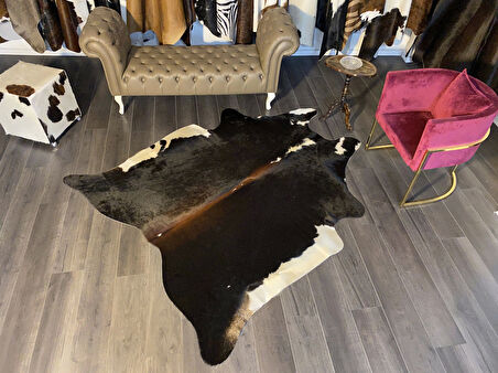 HAKİKİ DERİ DANA POSTU MIX KAHVE 180 x 215 - 1001000125