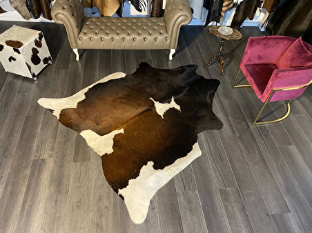 HAKİKİ DERİ DANA POSTU MIX KAHVE 185 x 210 - 1001000138