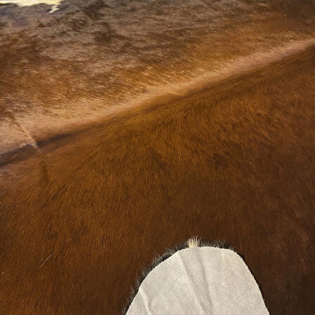 HAKİKİ DERİ DANA POSTU MIX KAHVE 210 x 220 - 1001000152